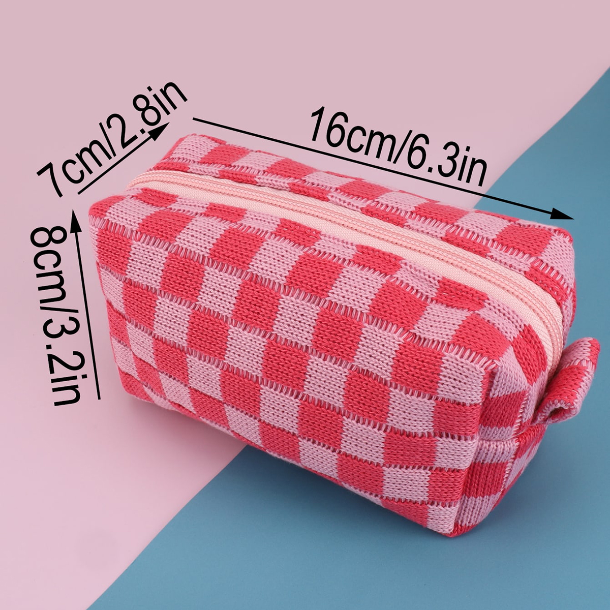 1PC Pink Checkered Single-Laye - Stationery Office Supply Store review and price