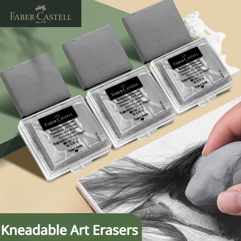 1Pc Faber-Castell  Drawing Art - Rubber Eraser Kneaded review and price