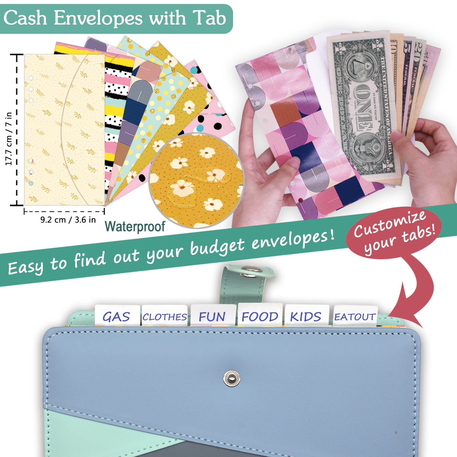 Budget Binder with Zipper Enve - Index Tab Divider review and price