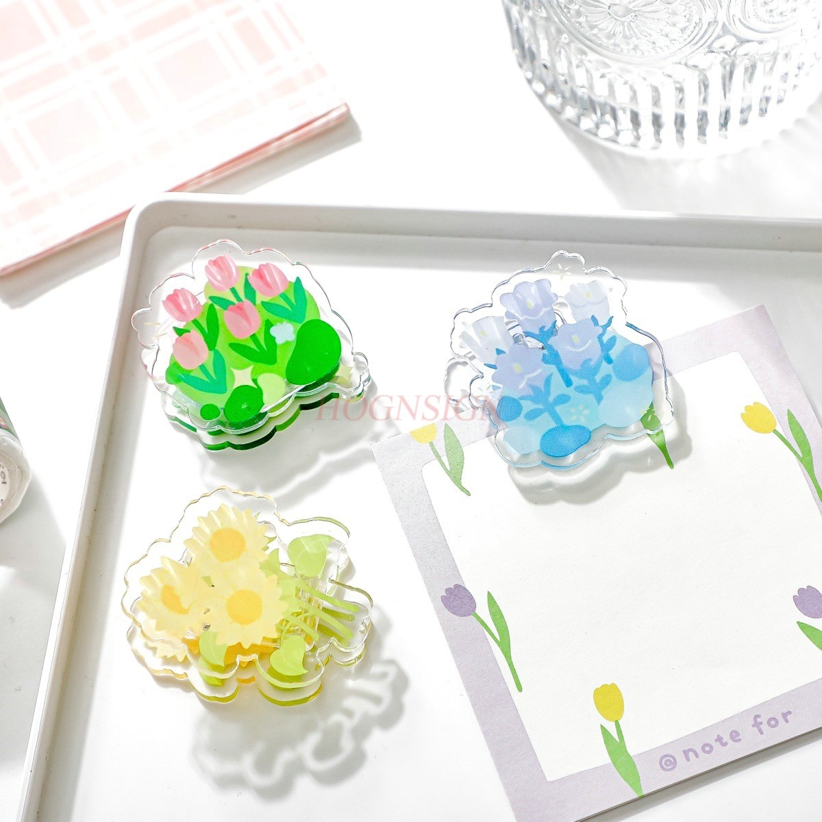 1pcs Afternoon Garden Acrylic  - Office Stationery And Supply review and price