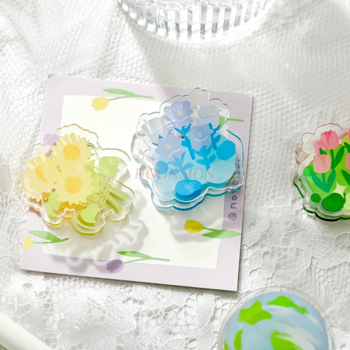 1pcs Afternoon Garden Acrylic  - Office Stationery And Supply review and price