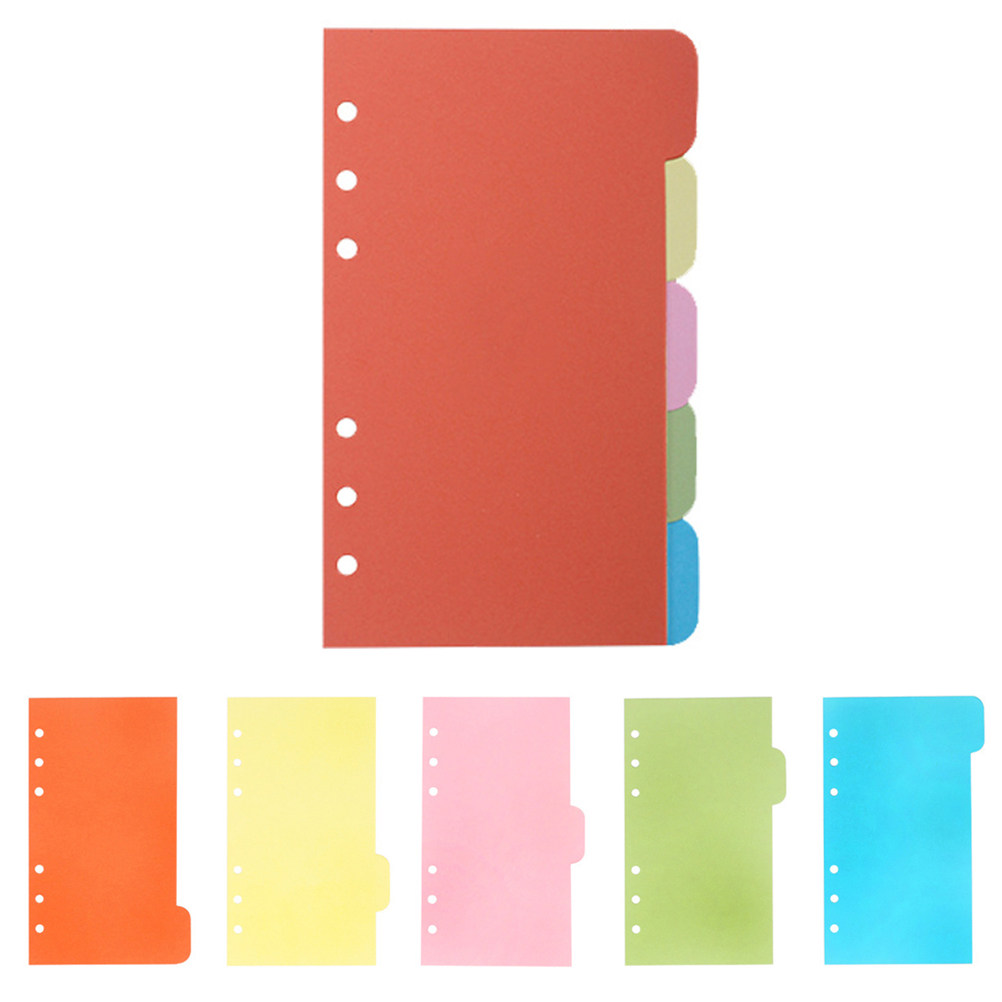 25Pcs A6 Color Dividers Refill - Index Tab Divider review and price