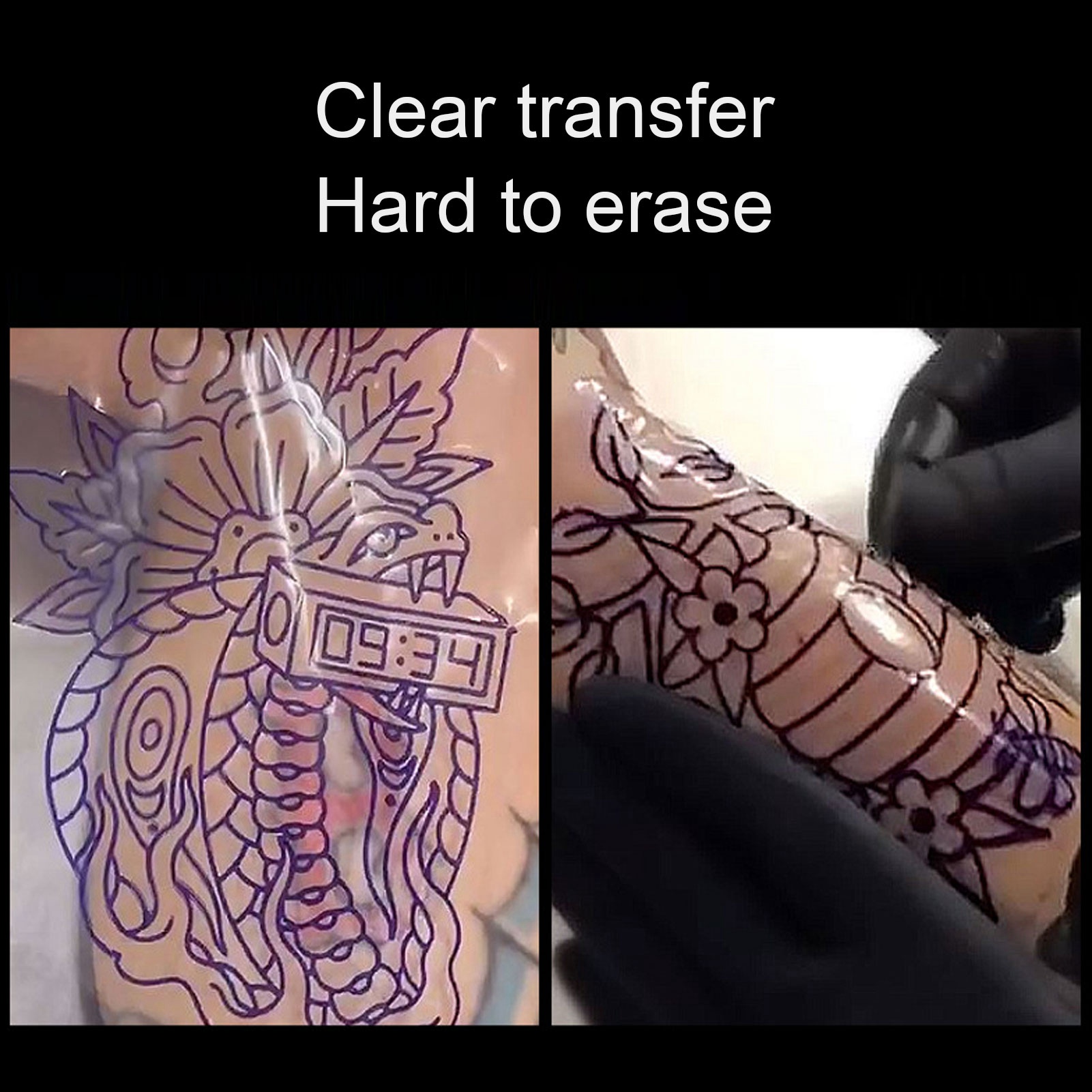 50pcs Transparent Tattoo Trans - Carbon Copy Book review and price