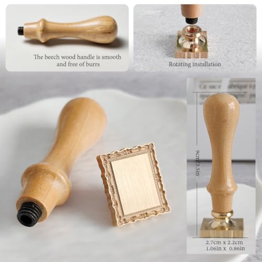 Frame Wax Seal Stamp, 3D Embos - Wax Seal Stamp Kit review and price