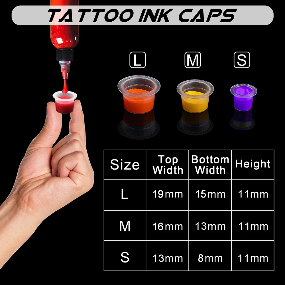 300/100pcs Disposable Tattoo I - Calligraphy Ink Bottle review and price