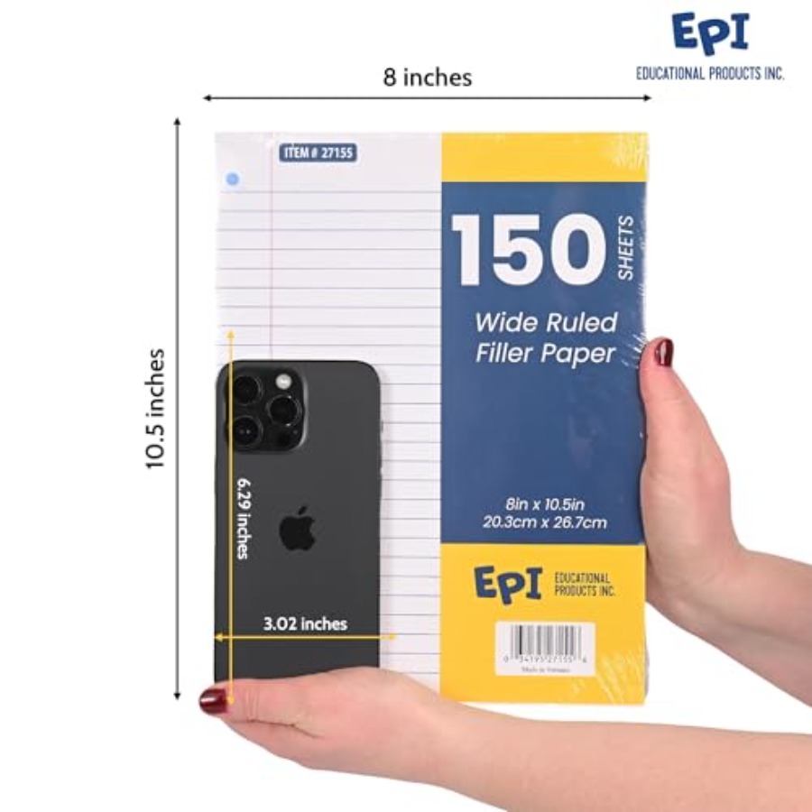 Filler Paper College Ruled Loo - Paper Punch 3 Hole review and price