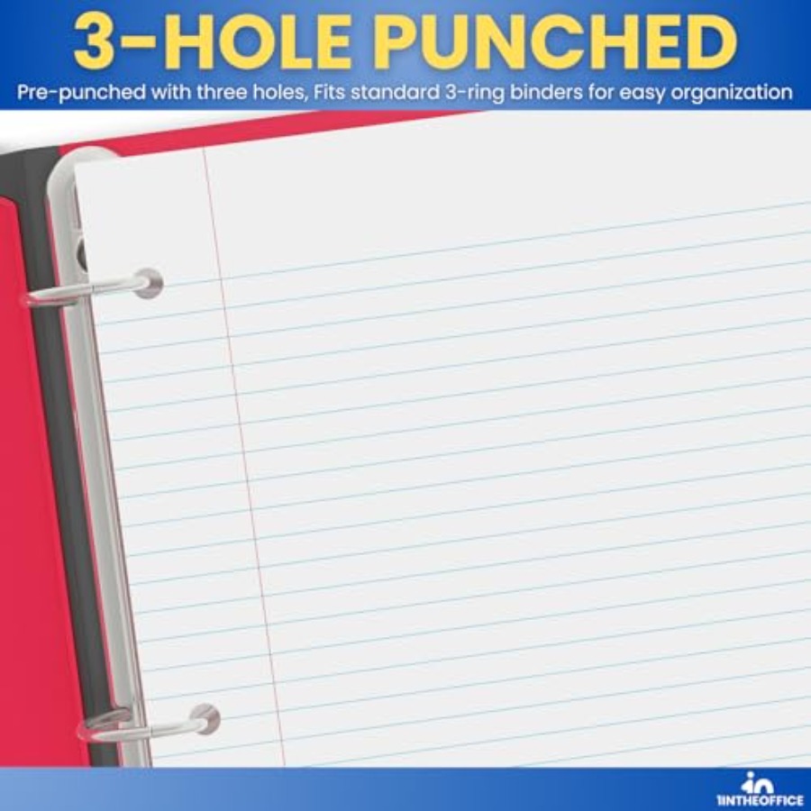 Loose Leaf Paper College Ruled - Paper Punch 3 Hole review and price