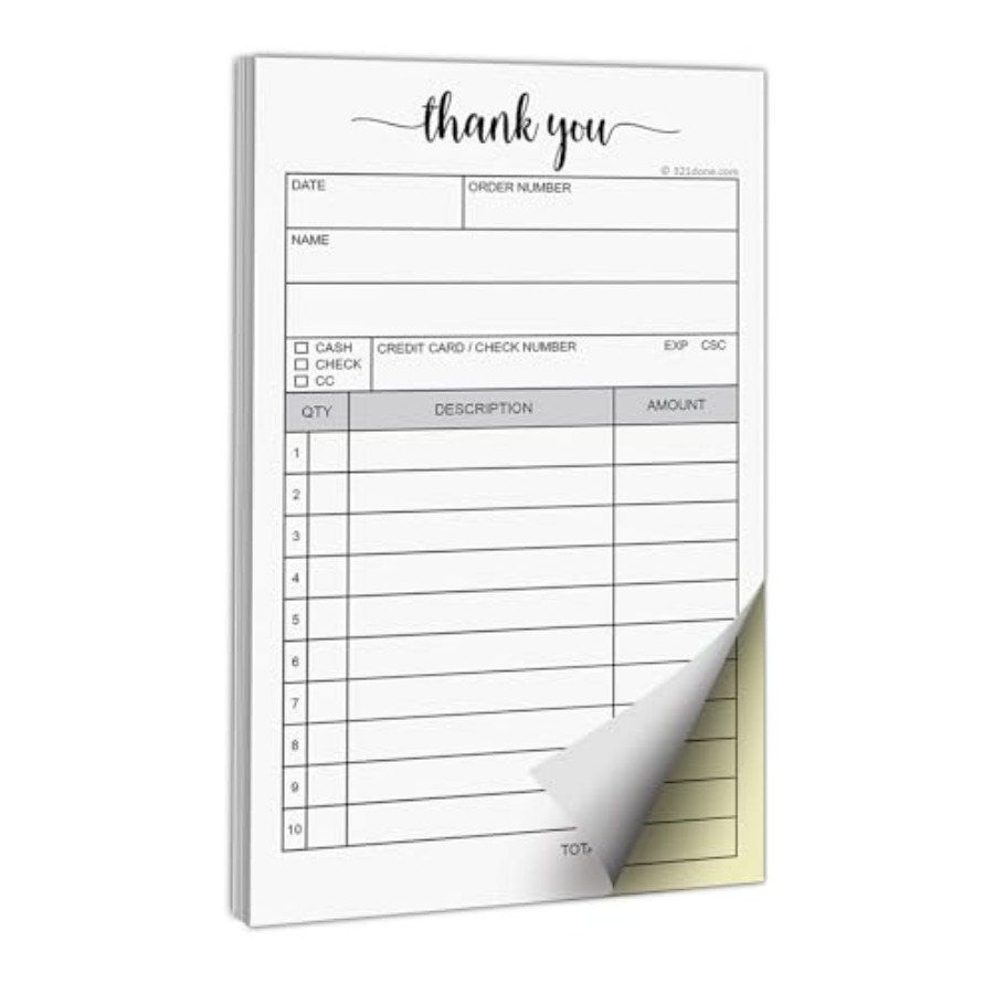 Pad with Carbon Copies for Sma - Carbon Copy Book review and price