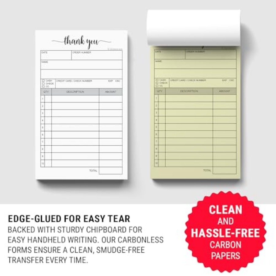 Pad with Carbon Copies for Sma - Carbon Copy Book review and price