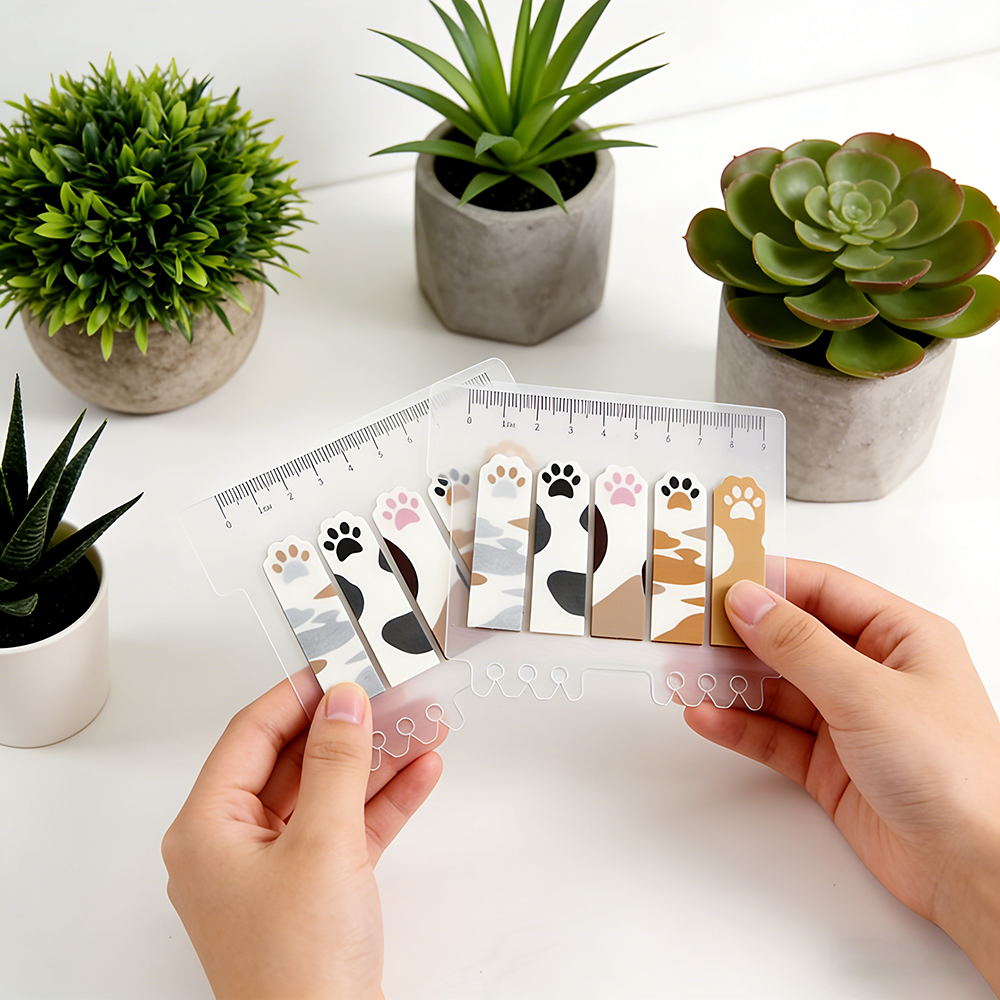 Cute Cat Paw PET Index Tabs, T - Index Tab Divider review and price