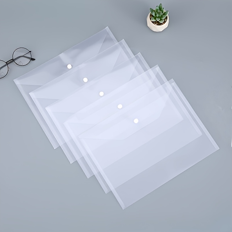 10pcs Transparent A4 Folders C - Office Stationery And Supply review and price