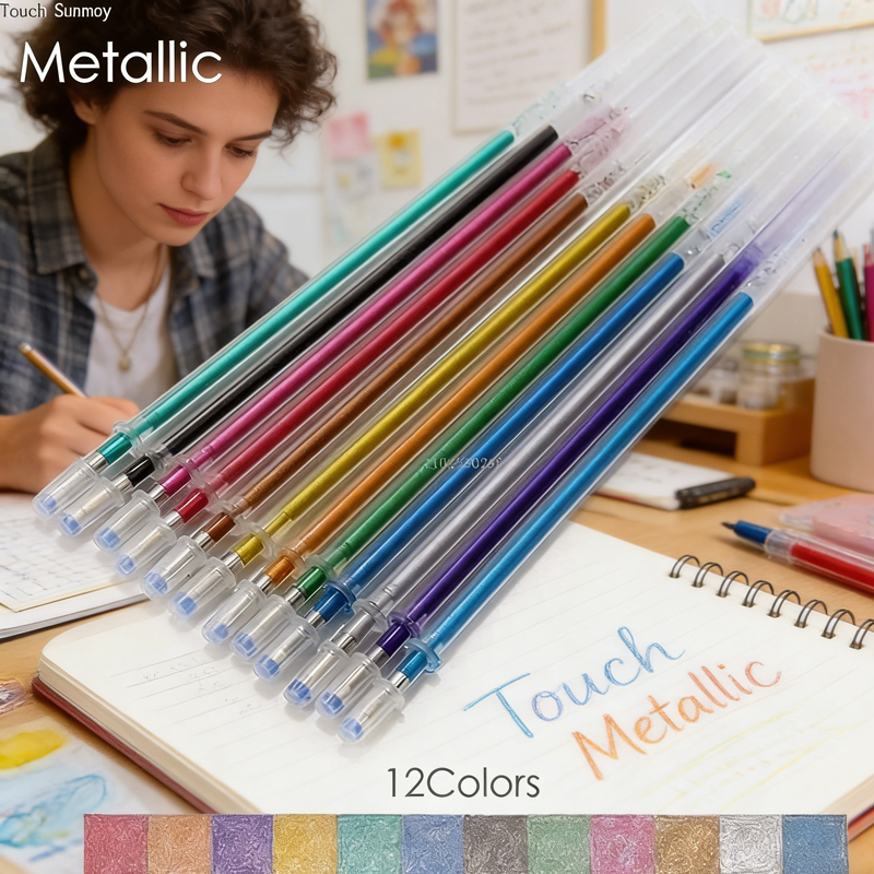 12-100 Color Gel Pen Refills S - Highlighter Set Pastel review and price