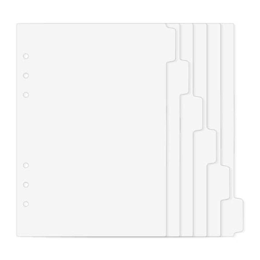 6 Pcs A5 Binder Dividers, 6 Ho - Index Tab Divider review and price