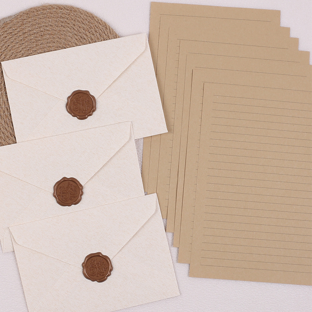 Stationery Set with Envelopes  - Wax Seal Stamp Kit review and price