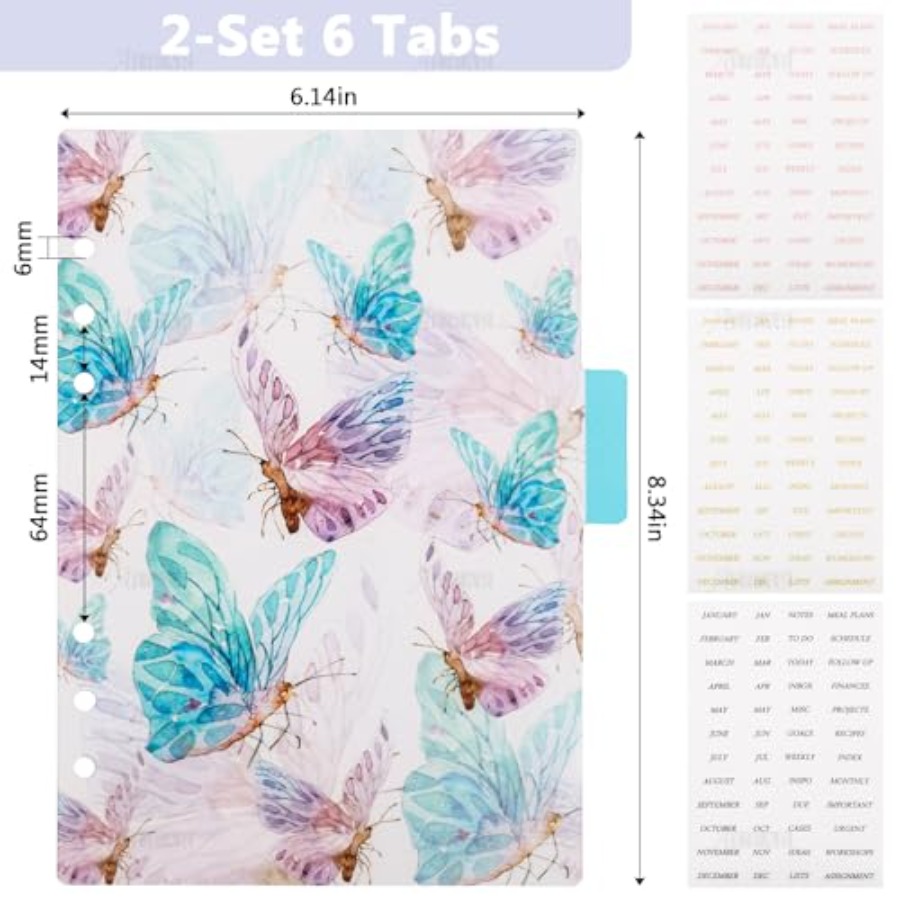 , 12 Pack Binder Index Divider - Index Tab Divider review and price