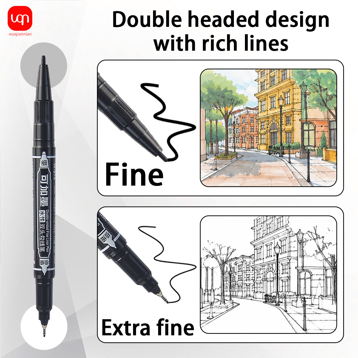 WQN-3/6/12PCS Water-Based Doub - Fountain Pen Ink review and price