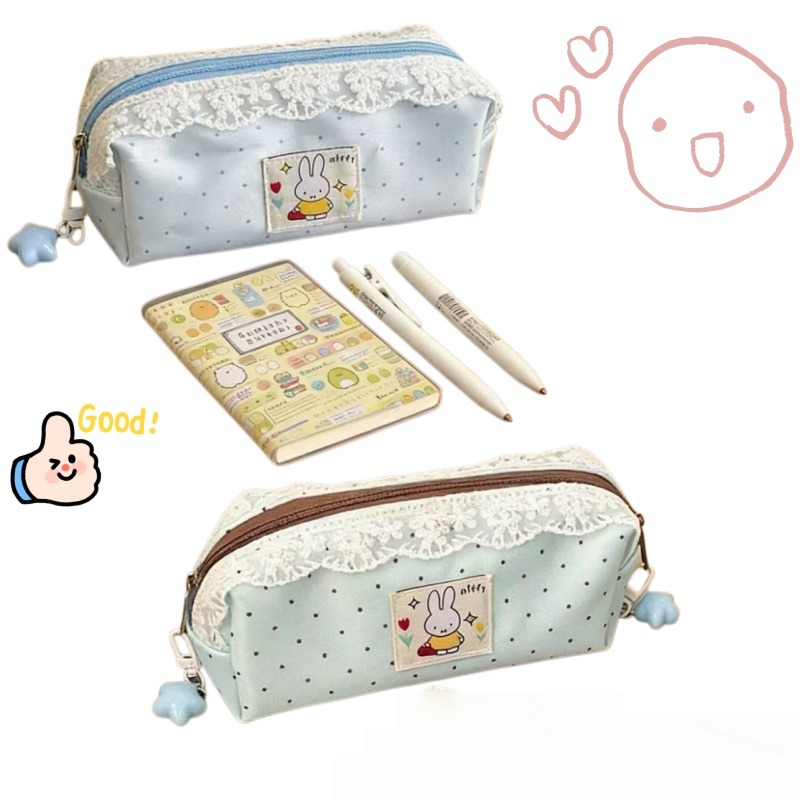 Minimalist Miffy Polka Dot Pen - Pencil Case Large review and price