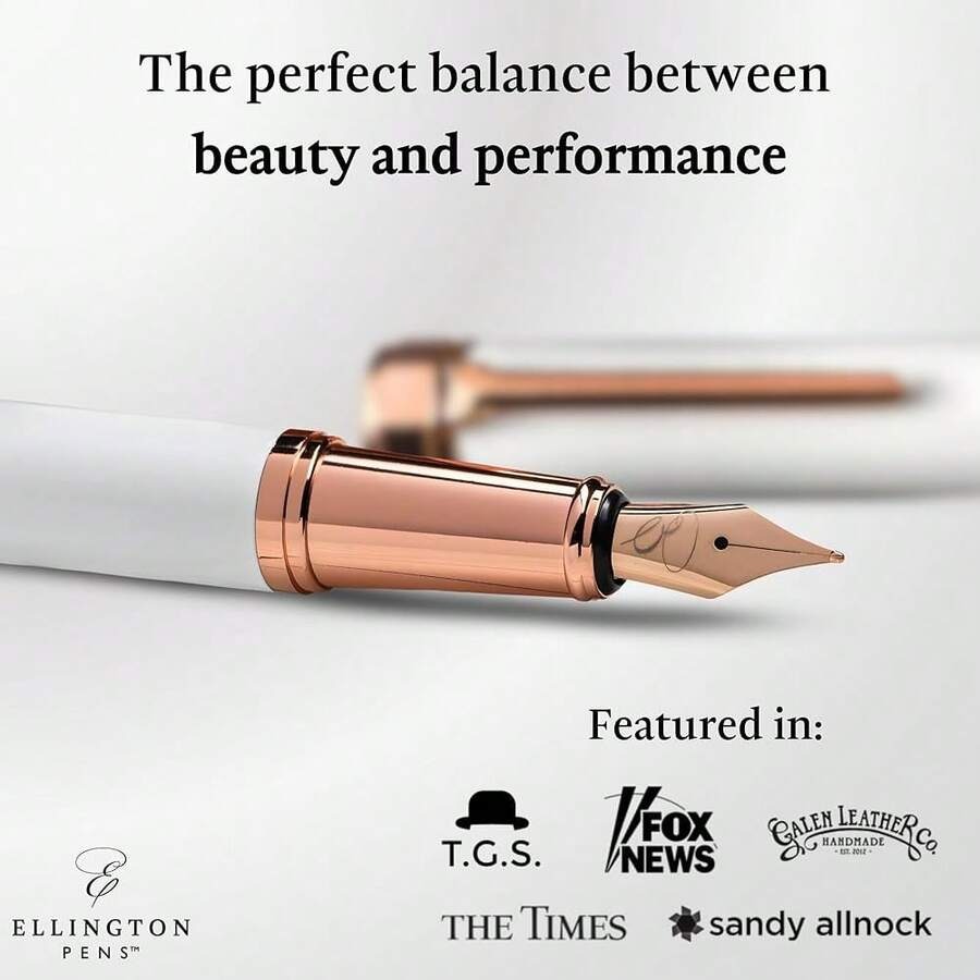 Ellington Pens Luxury Fountain - Fountain Pen Ink review and price
