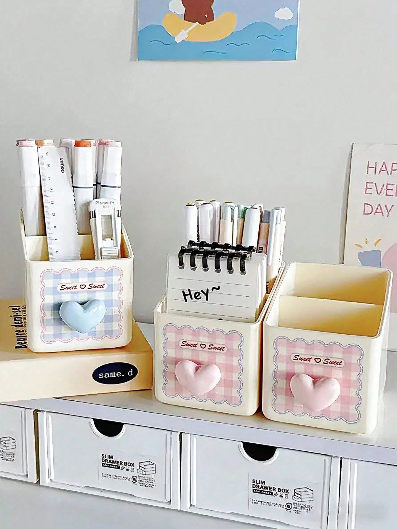 1pc Desktop Stationery Storage - Stationery Office Supply Store review and price