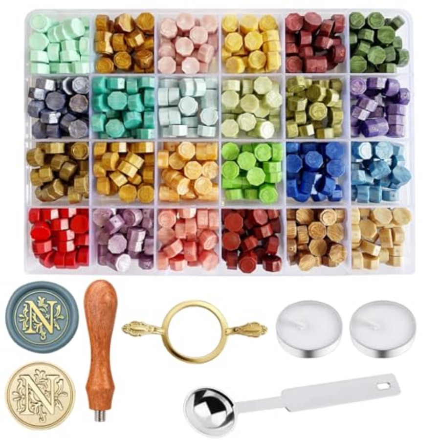 Wax Seal Stamp Kit - Sealing W - Wax Seal Stamp Kit review and price