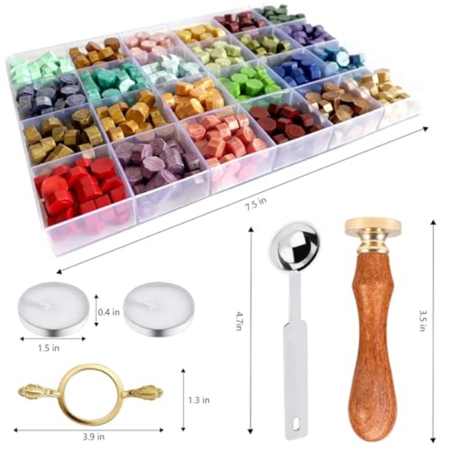 Wax Seal Stamp Kit - Sealing W - Wax Seal Stamp Kit review and price