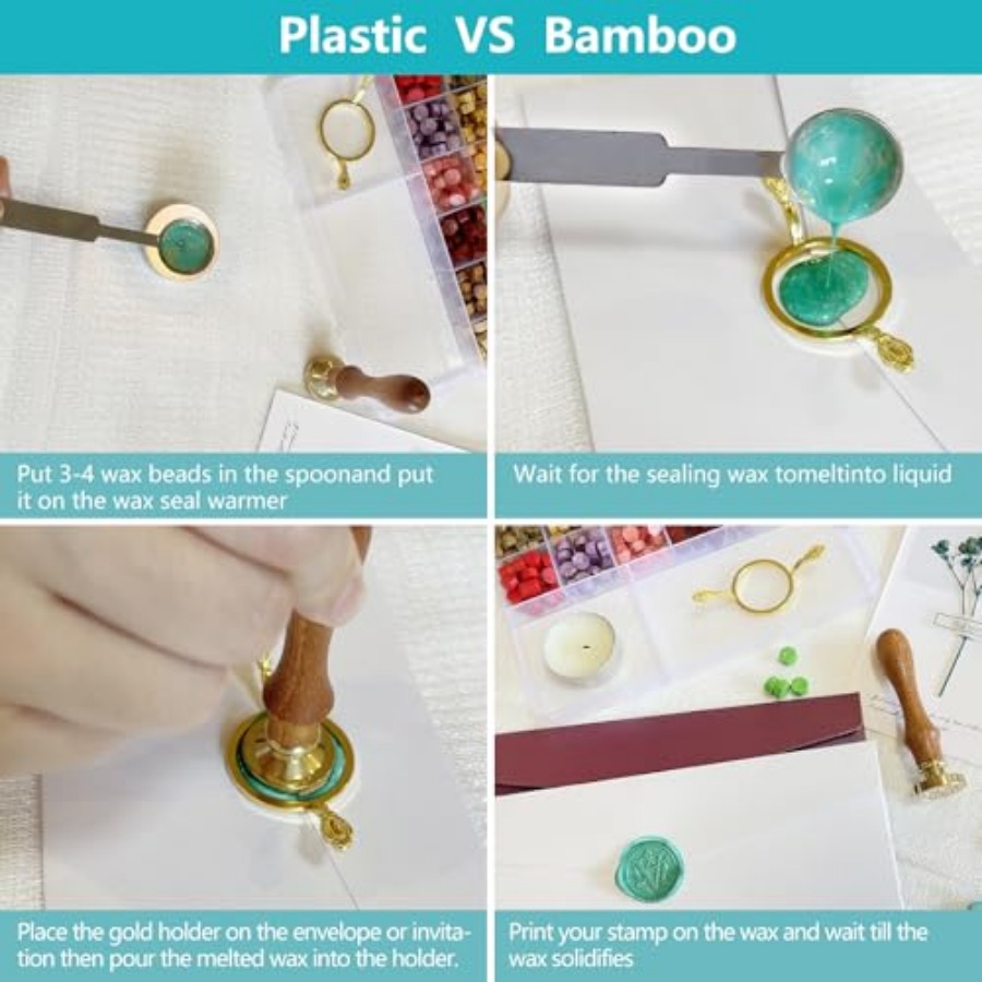 Wax Seal Stamp Kit - Sealing W - Wax Seal Stamp Kit review and price