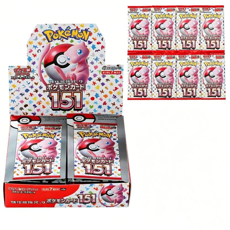 PokéMon Tcg Box Sv2a 151 Japan - Cardstock Paper Pack review and price